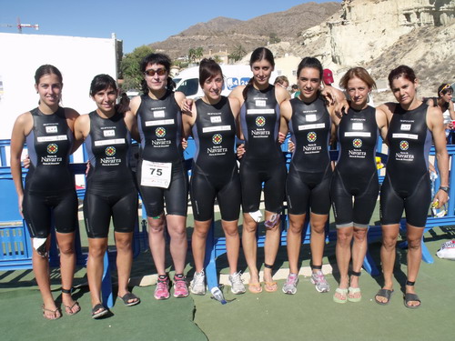 Decimosegundo puesto de la Selecci&oacute;n Navarra en el Cto. de Espa&ntilde;a de Triatl&oacute;n por CCAA
